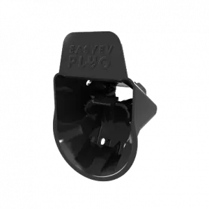 black EV plug holster